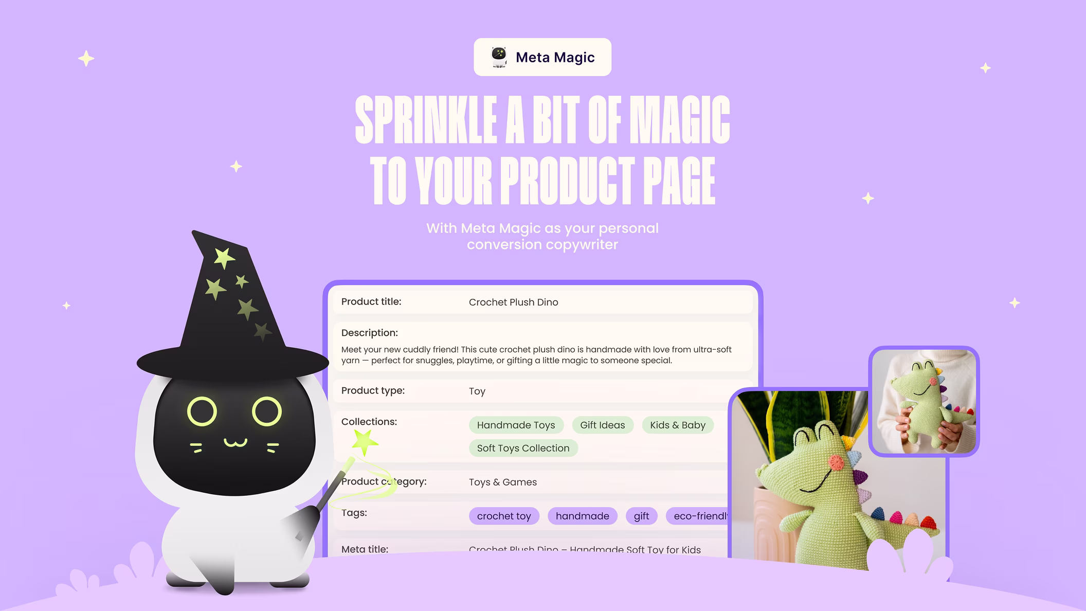 Sprinkle a bit of magic to your product page