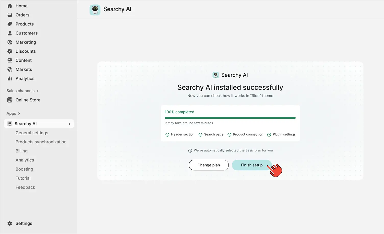 Start onboarding flow